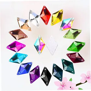 Матеріали для біжутерії MERRYHAPY Скло Дизайн 28 шт * 3 synthetic.ua - Фото 1