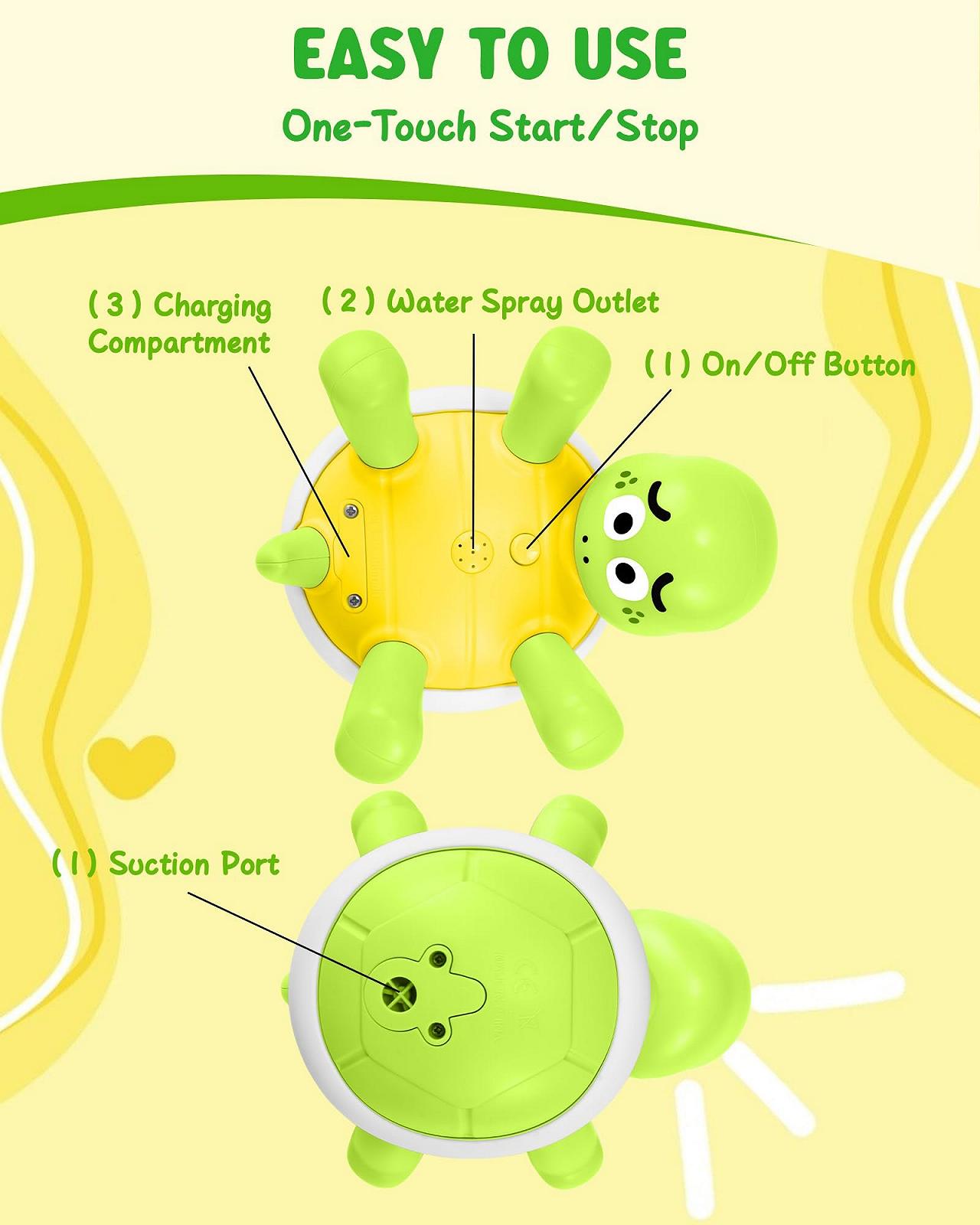 Игрушка для ванны Перезаряжаемая, фото №5