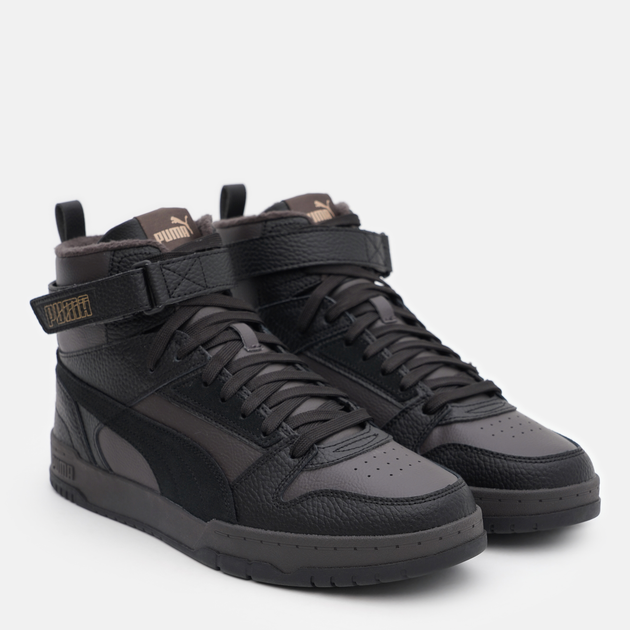 Черевики Puma Rbd Game Wtr Flat Dark Gray-Puma Black-Puma Gold 44.5, фото №2