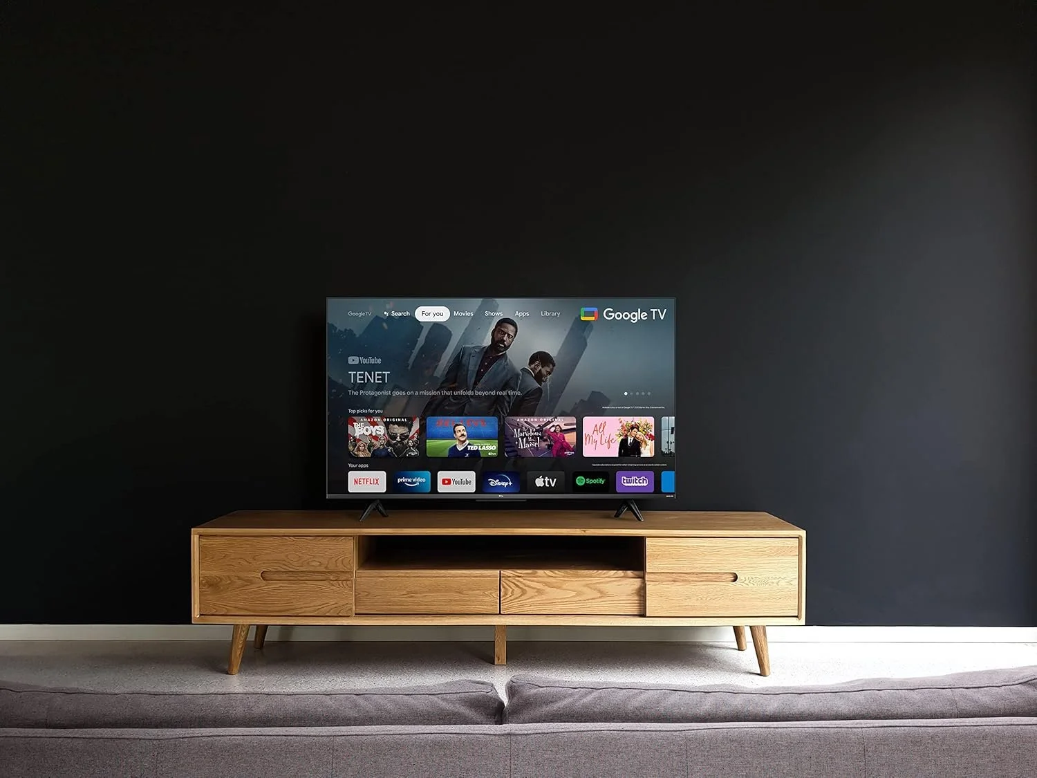 Телевізор 43" TCL 43C639 / 4K / 60 Гц / QLED / Smart TV / Wi-Fi / Bluetooth / T2, фото №7 Телевізор 43" TCL 43C639 / 4K / 60 Гц / QLED / Smart TV / Wi-Fi / Bluetooth / T2, фото №7