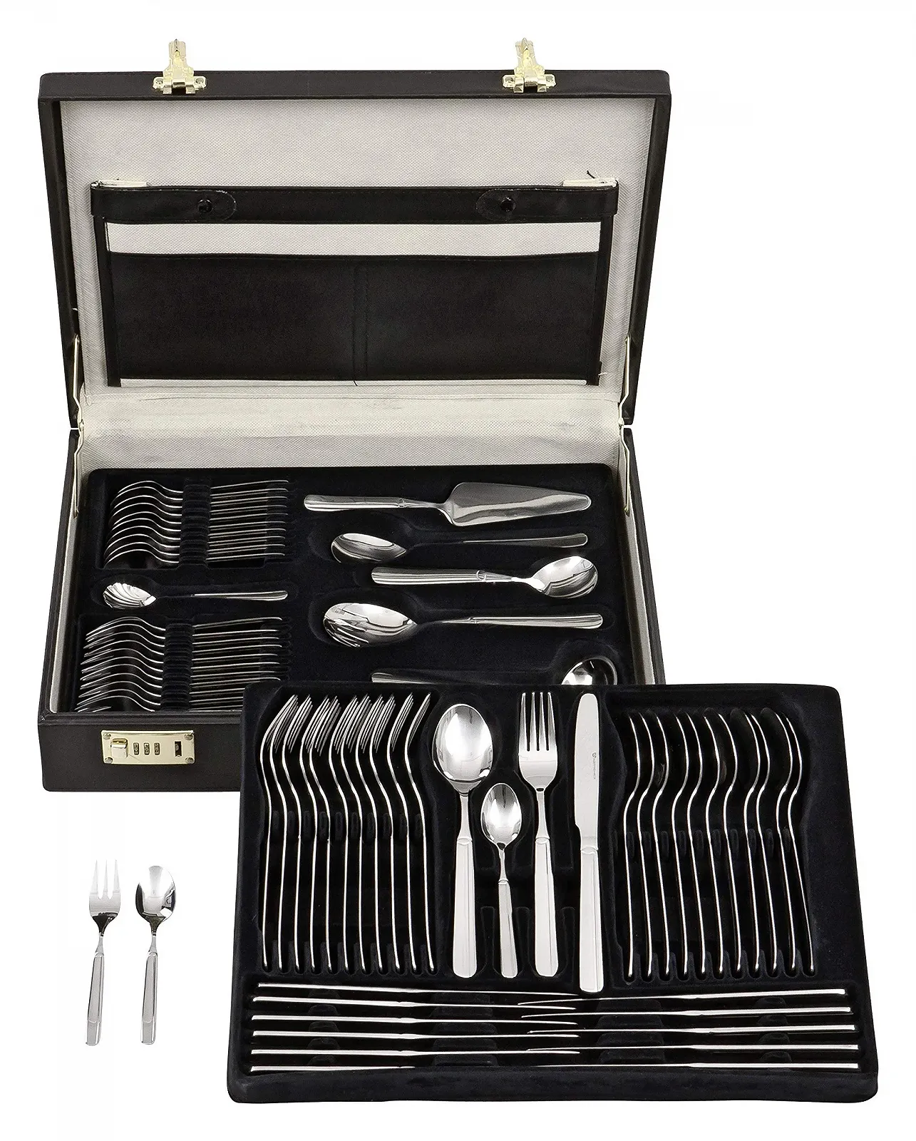 Набір столових приборів GRÄWE Leipzig 68 предметів з нержавіючої сталі 18/0 на 12 персон, фото №1