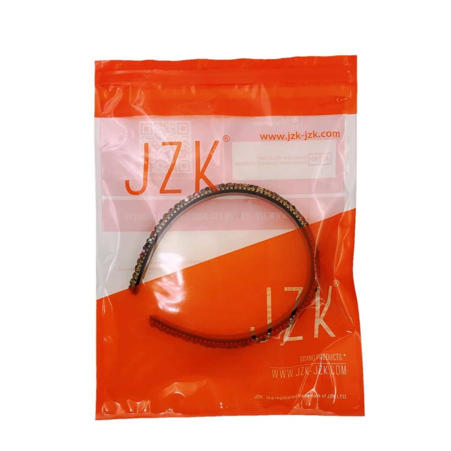 Обруч для волос JZK Блестящий Кристалл Страз, фото №8