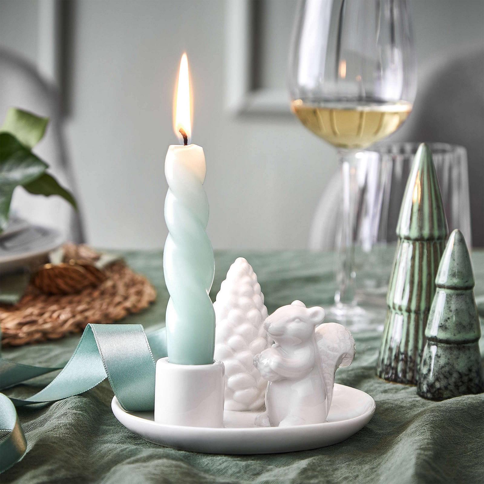 Свічник BUTLERS Sylvan Spirit Squirrel 8 см білий, фото №2 Свічник BUTLERS Sylvan Spirit Squirrel 8 см білий, фото №2