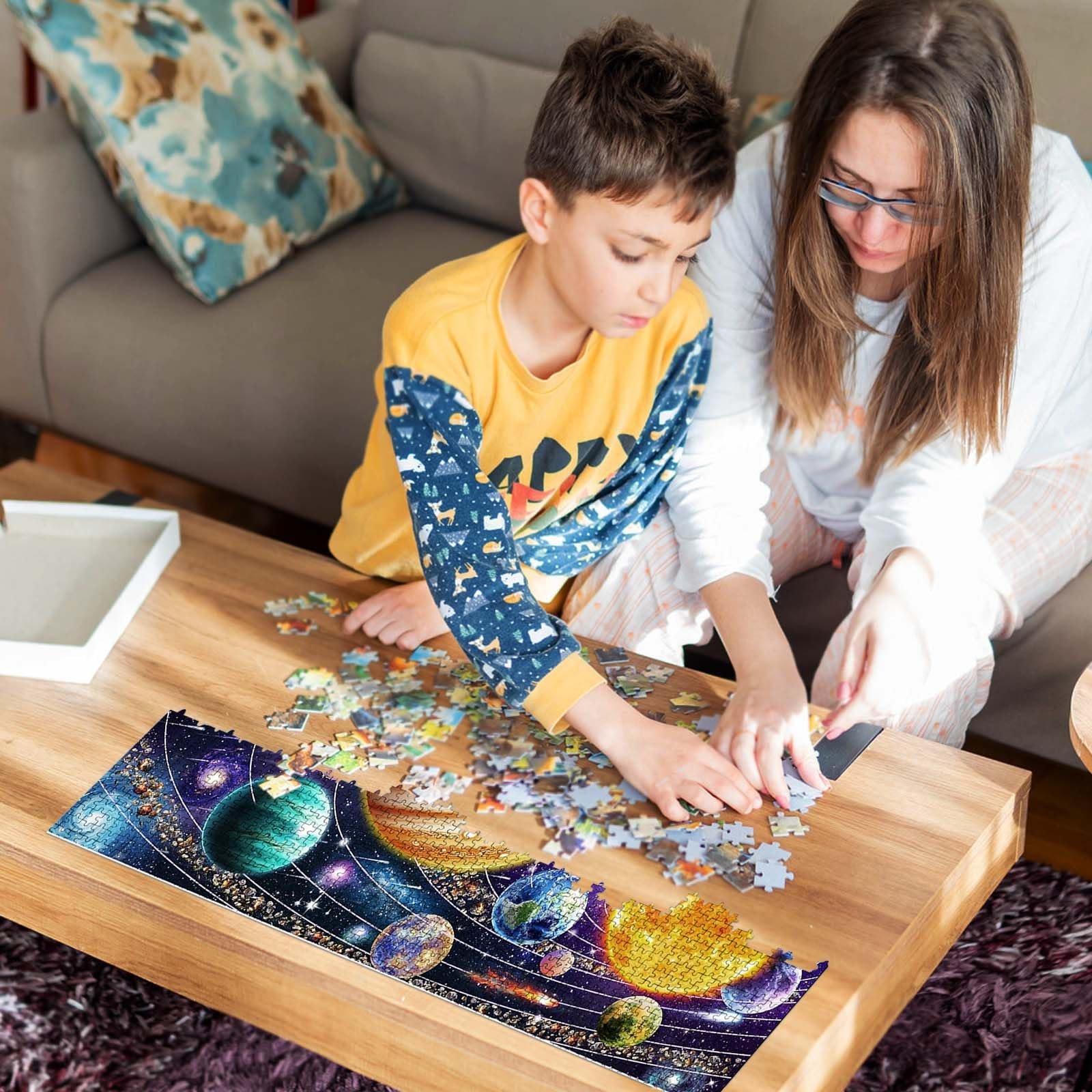 Класичний пазл Acrylic Jigsaw Nature Motif 1000 елементів 20 x 25 см, фото №4