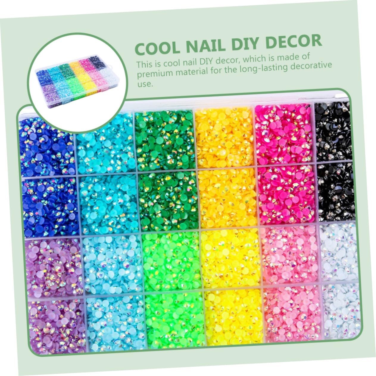 Стразы AB для маникюра Блестящие декоративные украшения DIY смола блестки детали аксессуары, фото №7