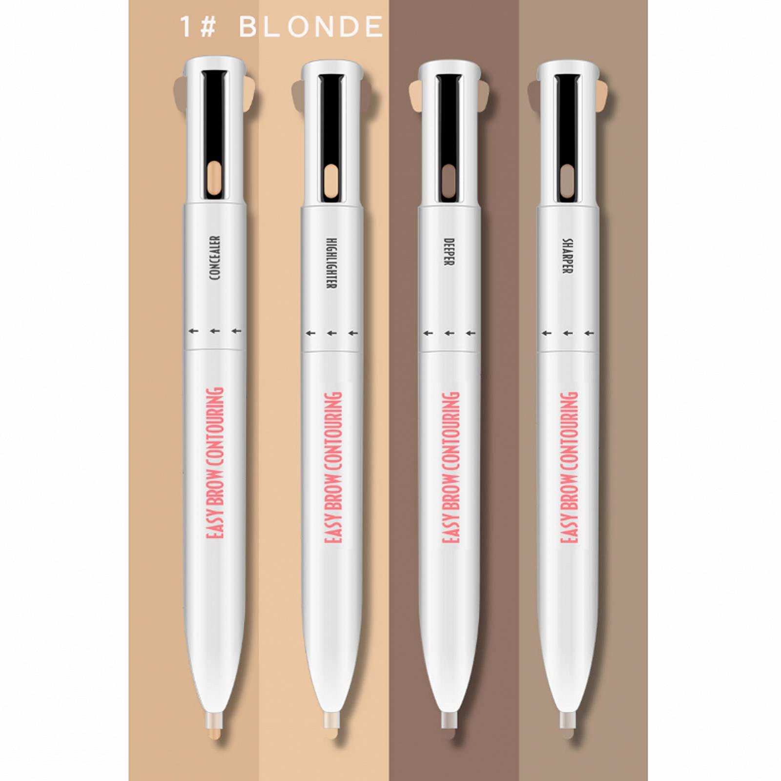 Карандаш для бровей Microblading 4-in-1 Водостойкий Блонд, фото №2