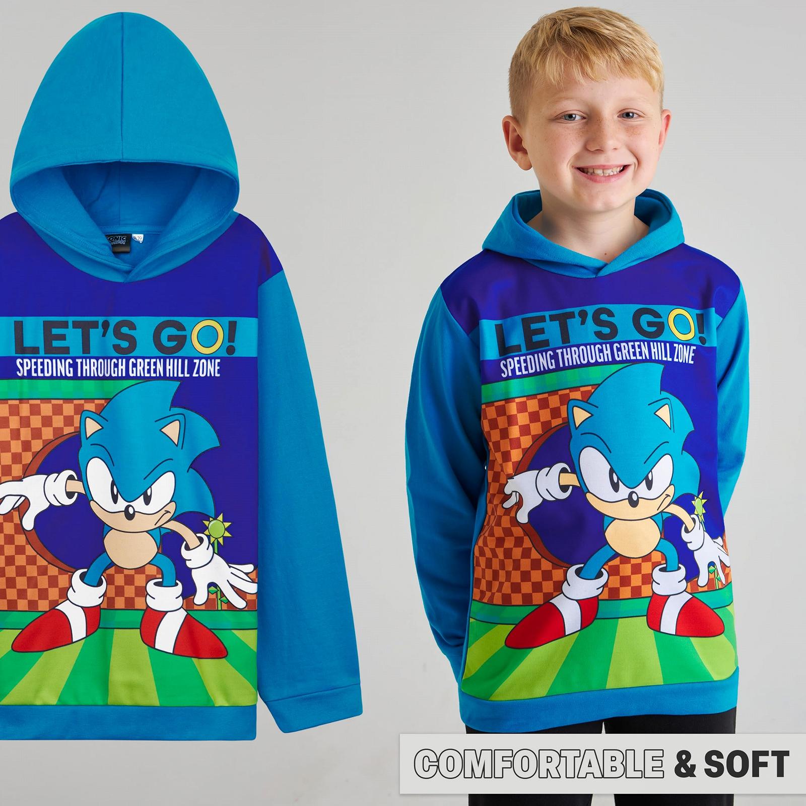 Худи SONIC THE HEDGEHOG Shadow Knuckles Tails для мальчиков, фото №5