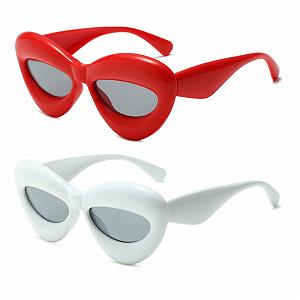 Солнцезащитные очки Cateye Long Keeper Женские/Мужские Винтажные Y2k - Фото 1