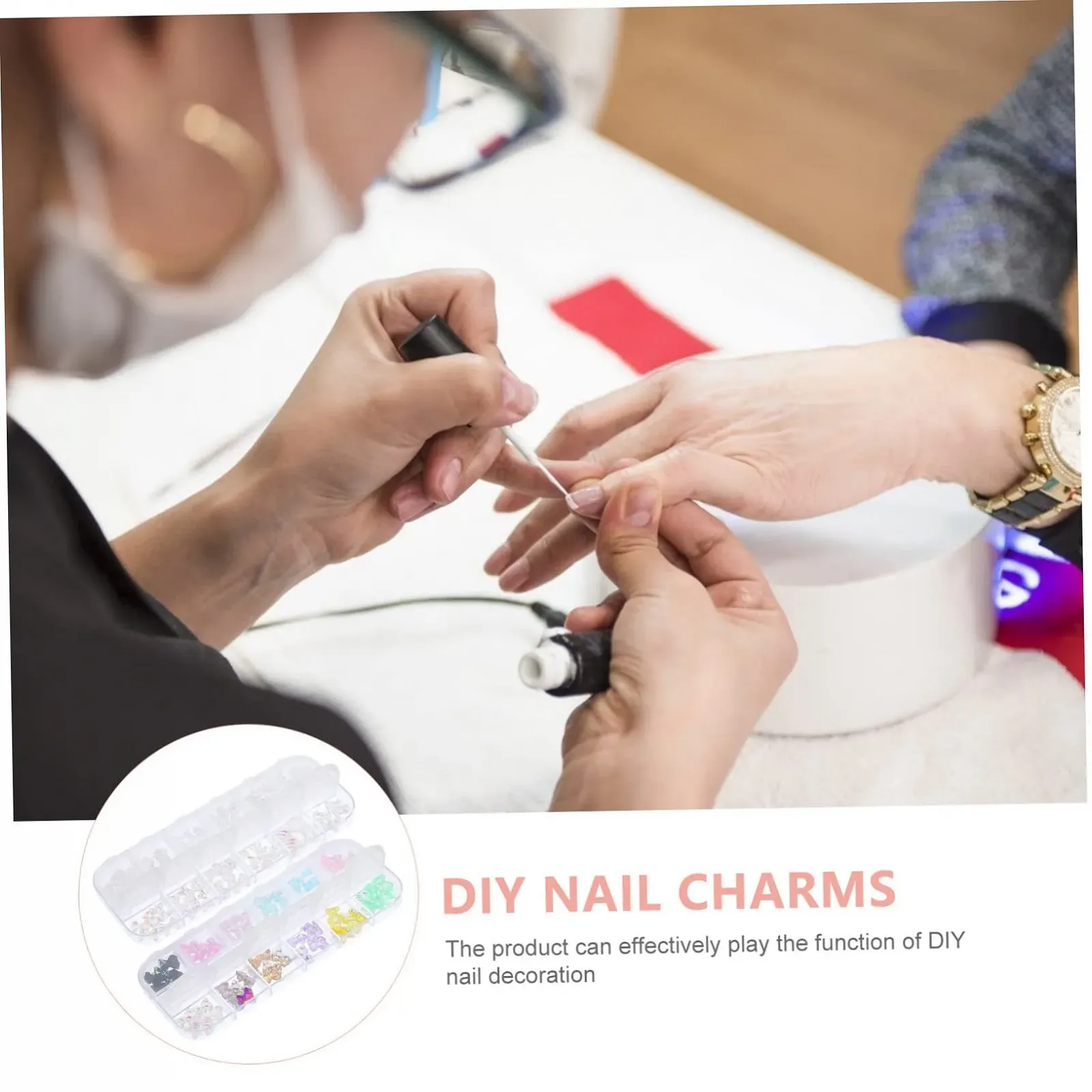 Украшения для ногтей FOMIYES 240 шт. Разноцветные акриловые и смоляные украшения с медведями и бабочками для творческого маникюра и дизайна ногтей, фото №5 Украшения для ногтей FOMIYES 240 шт. Разноцветные акриловые и смоляные украшения с медведями и бабочками для творческого маникюра и дизайна ногтей, фото №5