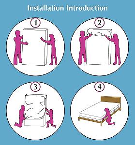 Наматрасник на молнии с роскошным цветочным узором, дышащий, пыленепроницаемый, с цветочным узором - Фото 1