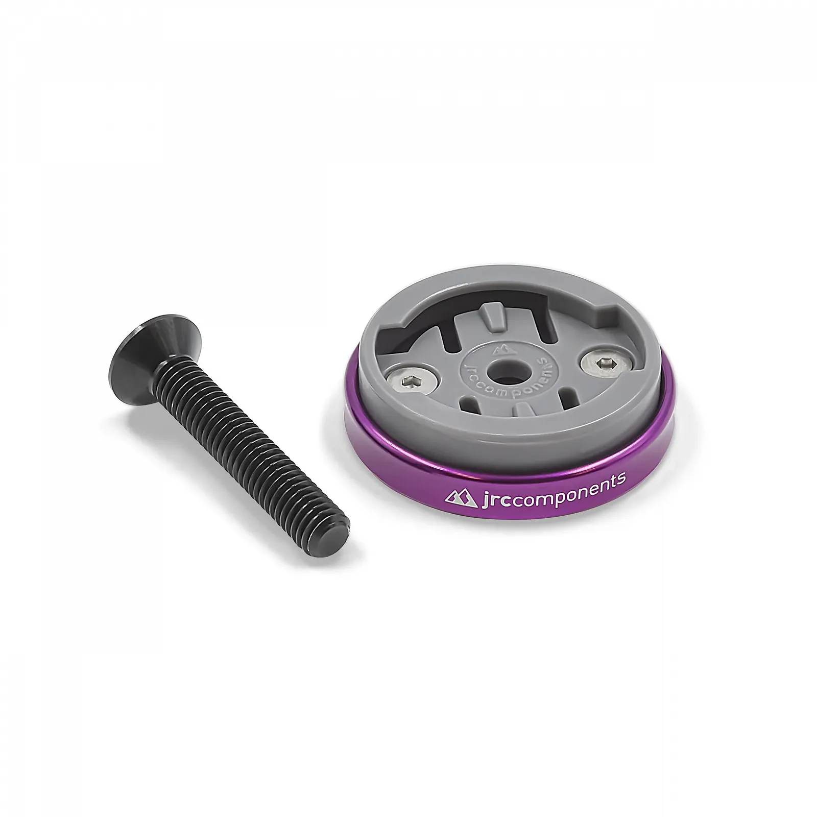 Крепление для велокомпьютера JRC Components Enkei Top Cap Mount Wahoo фиолетовое, фото №1