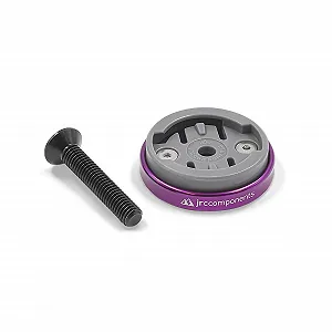 Крепление для велокомпьютера JRC Components Enkei Top Cap Mount Wahoo фиолетовое - Фото 1