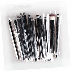 Набір кистей для макіяжу FRCOLOR 40 шт кисті для пудри інструменти для макіяжу косметичний аксесуар кисті для брів кисть для основи косметичні інструменти набір косметики synthetic.ua - Фото 1