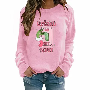 Женский рождественский свитер BHXUTK - Фото 1