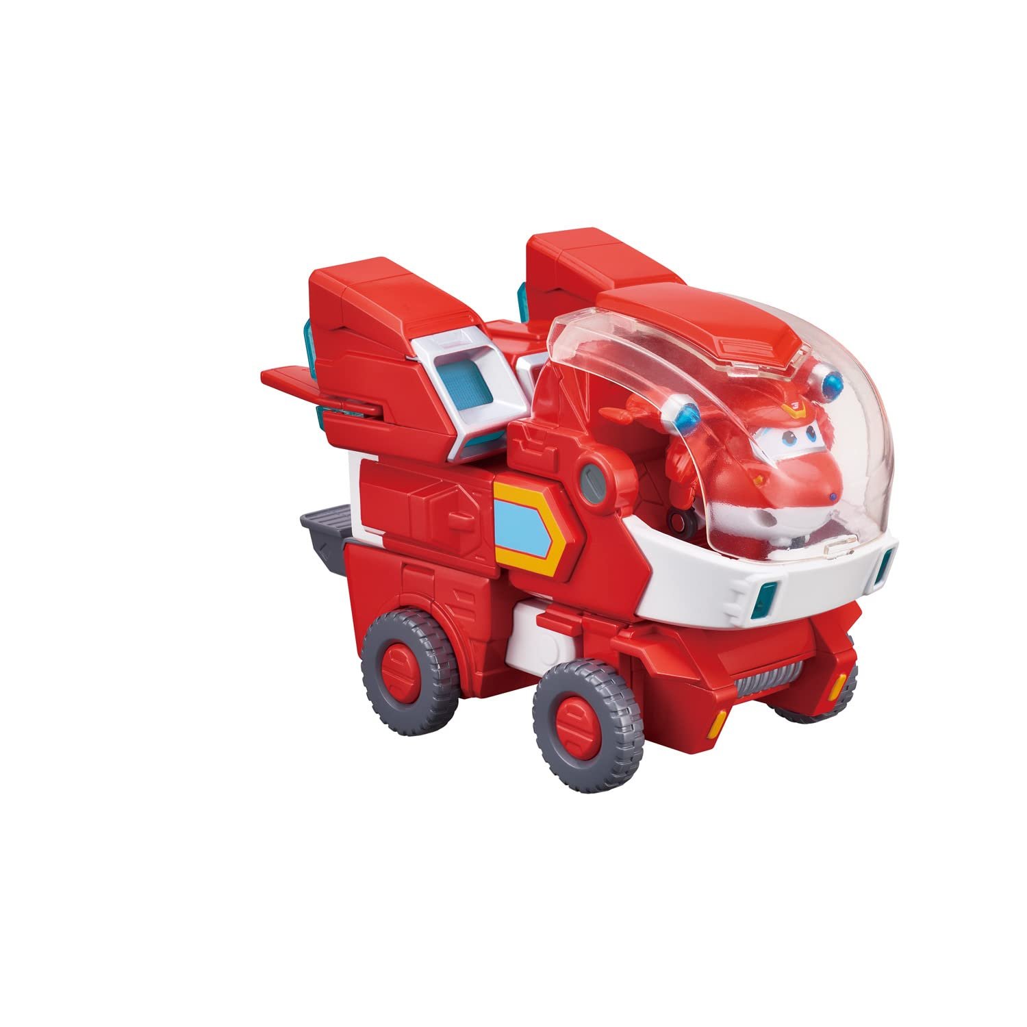Фигурка-трансформер Super Wings Jett, серия Robot Suit, модель EU750321, красный, 18 см, фото №4