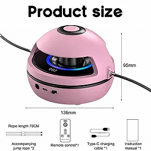 Розумна скакалка CEWROM Children's Smart Automatic Electronic LED Bluetooth 1-10 Speed Levels ціна на synthetic.ua - Фото 1 Розумна скакалка CEWROM Children's Smart Automatic Electronic LED Bluetooth 1-10 Speed Levels synthetic.ua - Фото 1