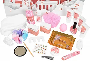Адвент-календар BRUBAKER Cosmetics Beauty 2025 - XXL Wellness Різдвяний календар для жінок та дівчат synthetic.ua - Фото 1