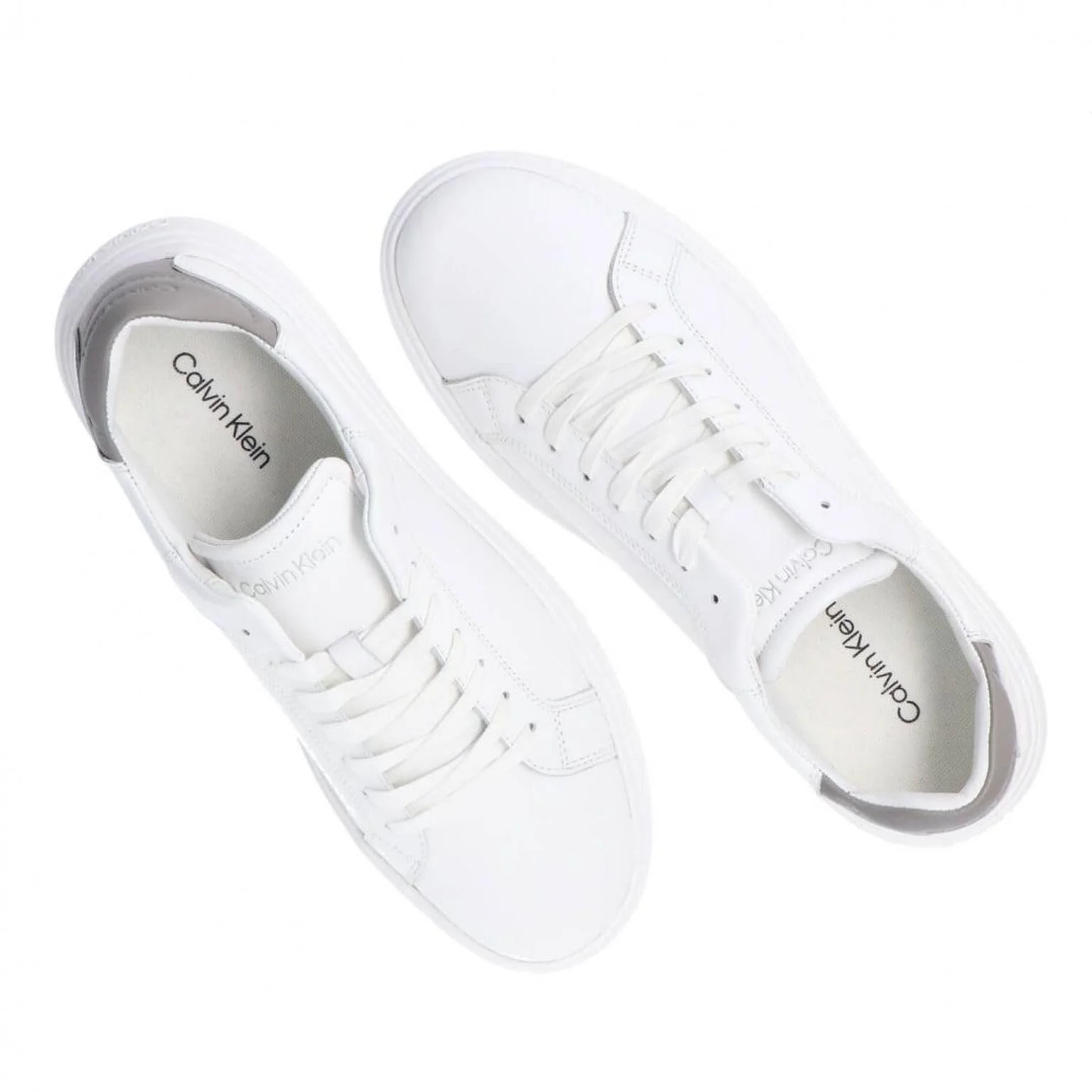 Кросівки Calvin Klein Low Top Lace hm01016-0gp Чорний/Білий, фото №3