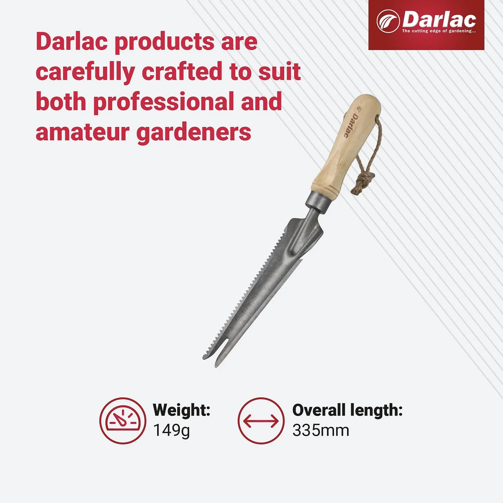 Лопата совкова Darlac Bamboo Series DP2544 5-в-1 з нержавіючої сталі, фото №2