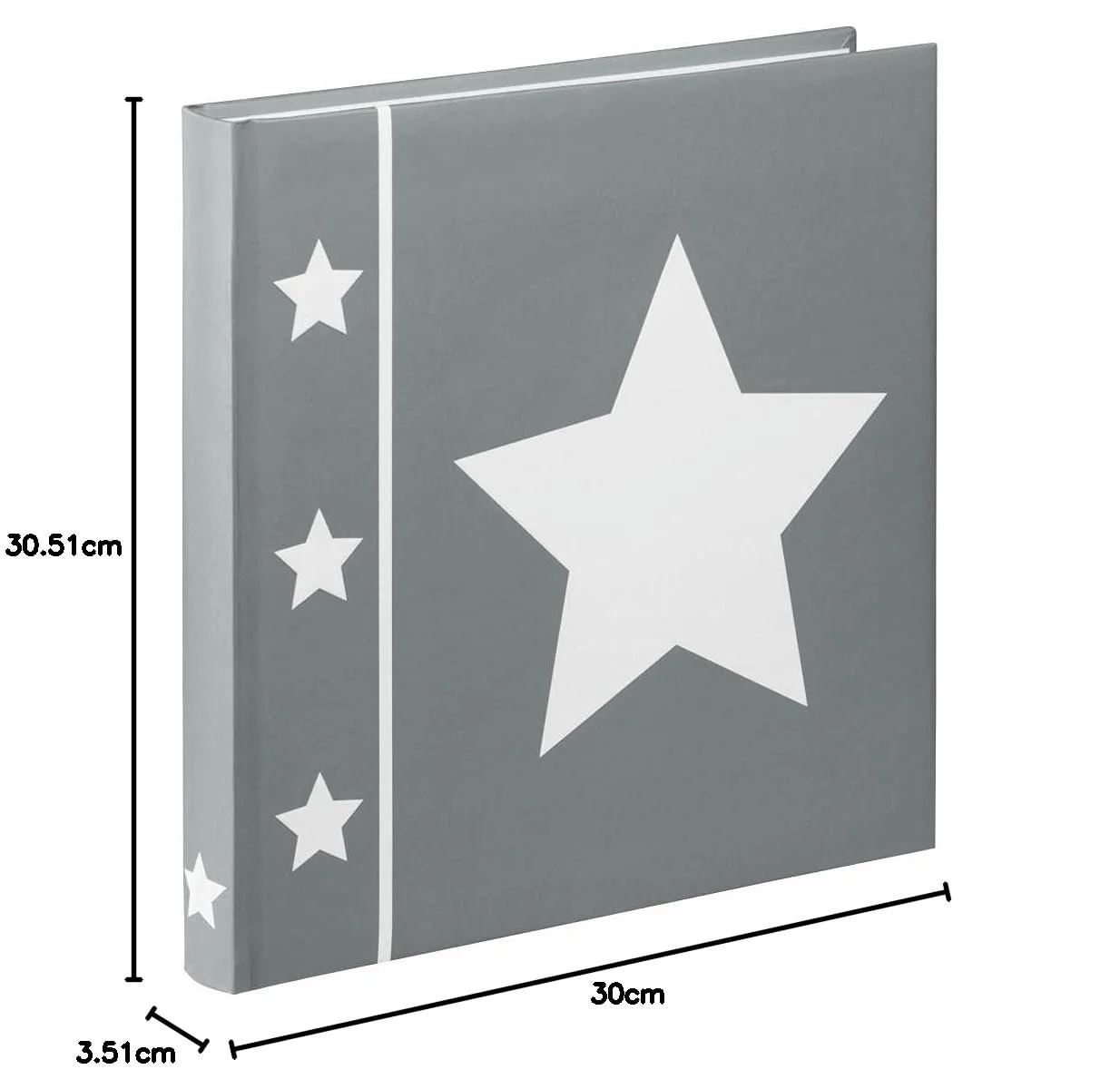 Альбом Jumbo Hama Skies, 60 страниц, для 240 фотографий формата 10 x 15 см, фотоальбом со звездным мотивом, 30x30 см, фото №6 Альбом Jumbo Hama Skies, 60 страниц, для 240 фотографий формата 10 x 15 см, фотоальбом со звездным мотивом, 30x30 см, фото №6