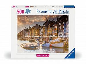 Пазл Ravensburger Scandinavian Places 12000846 Закат в Копенгагене 500 элементов synthetic.ua - Фото 1