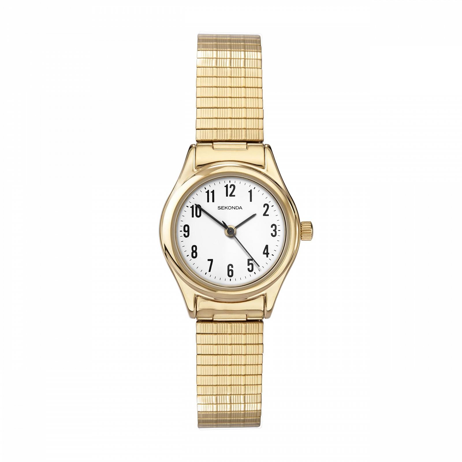 Годинник жіночий Sekonda Model 4602.27 аналоговий, позолочений, золотий, браслет, фото №1