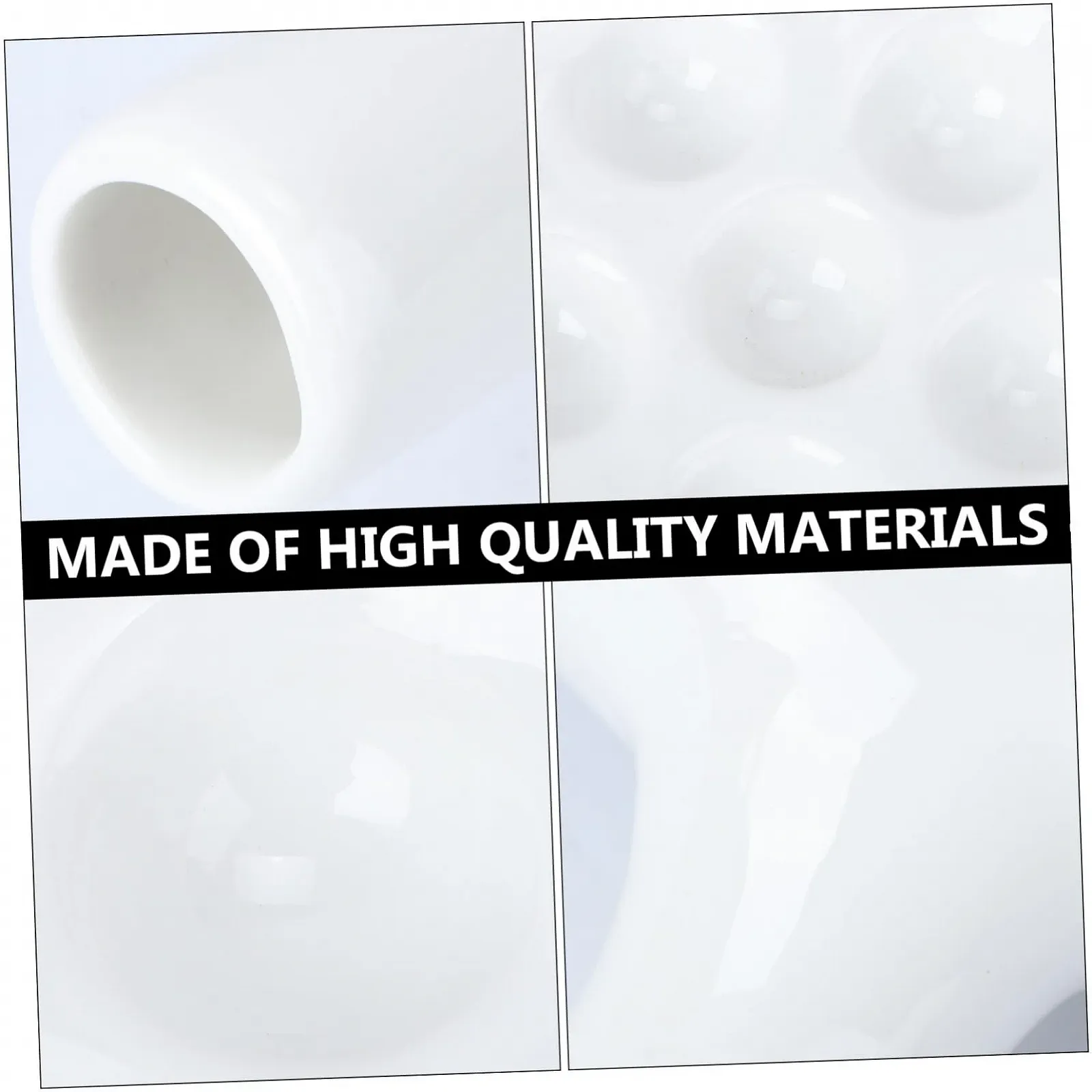 Форма для равликів VALICLUD керамічна на 6 комірок Біла, фото №8 Форма для равликів VALICLUD керамічна на 6 комірок Біла, фото №8