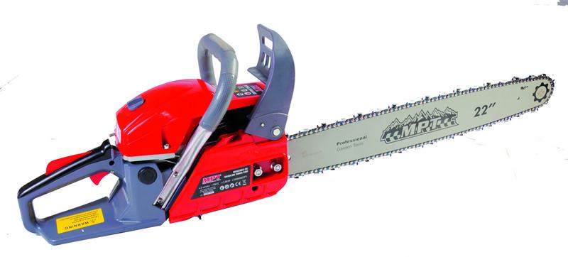 Пила ланцюгова бензинова MPT 2200 Вт 58 см³ 550 мм/22" плавний пуск MGS5802-22 Perry, фото №1