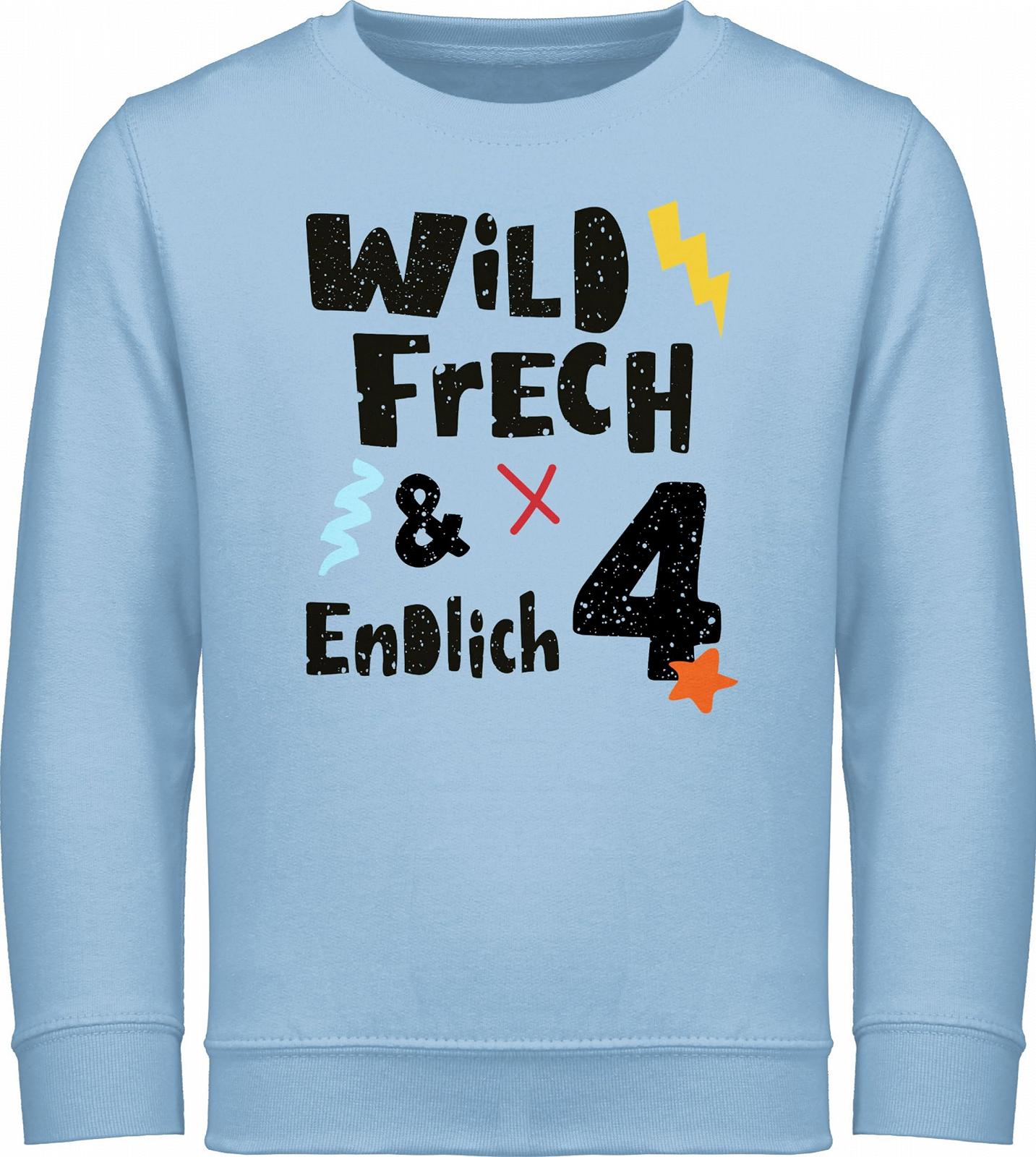 Джемпер Shirtracer 4th Birthday - Wild Cheeky and Finally 4 - Wonderful Four Years, фото №1