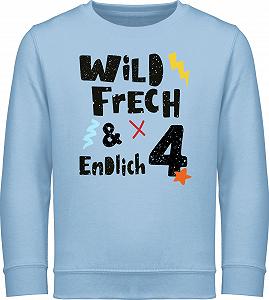Джемпер Shirtracer 4th Birthday - Wild Cheeky and Finally 4 - Wonderful Four Years - Фото 1