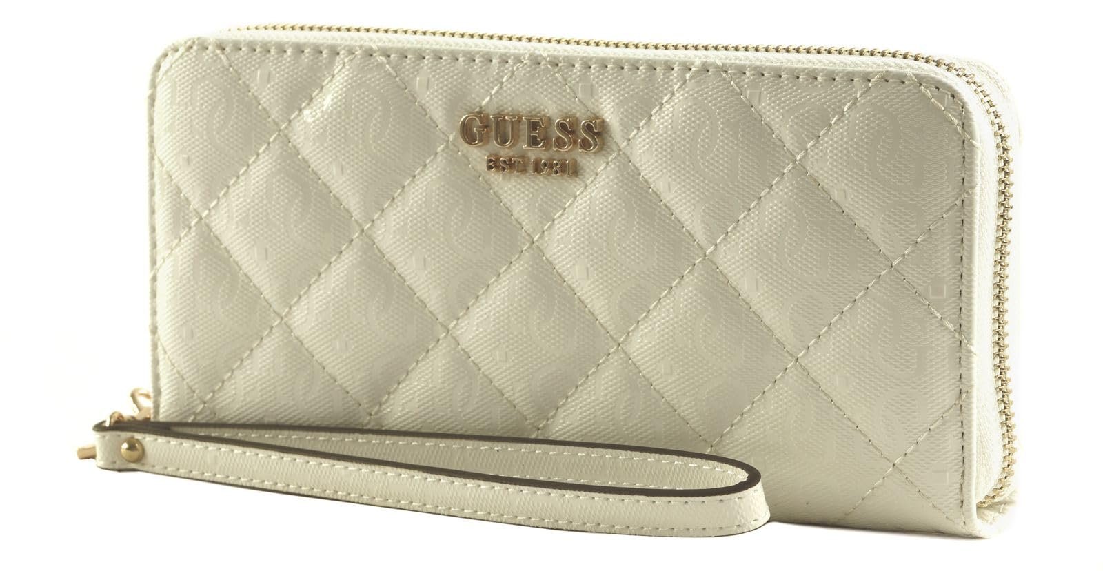 Кошелек GUESS Laurel SLG Large Zip Around Белый, фото №2