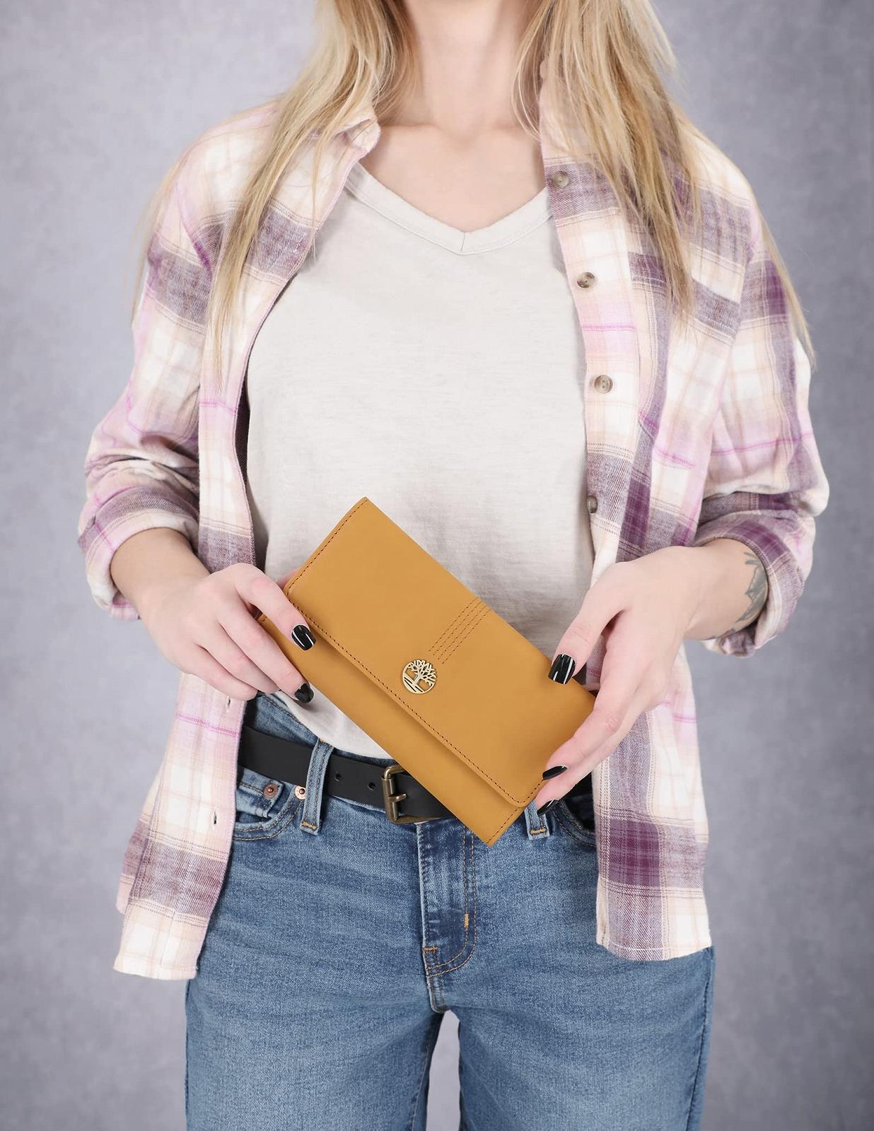 Гаманець Timberland шкіряний з RFID захистом, фото №6