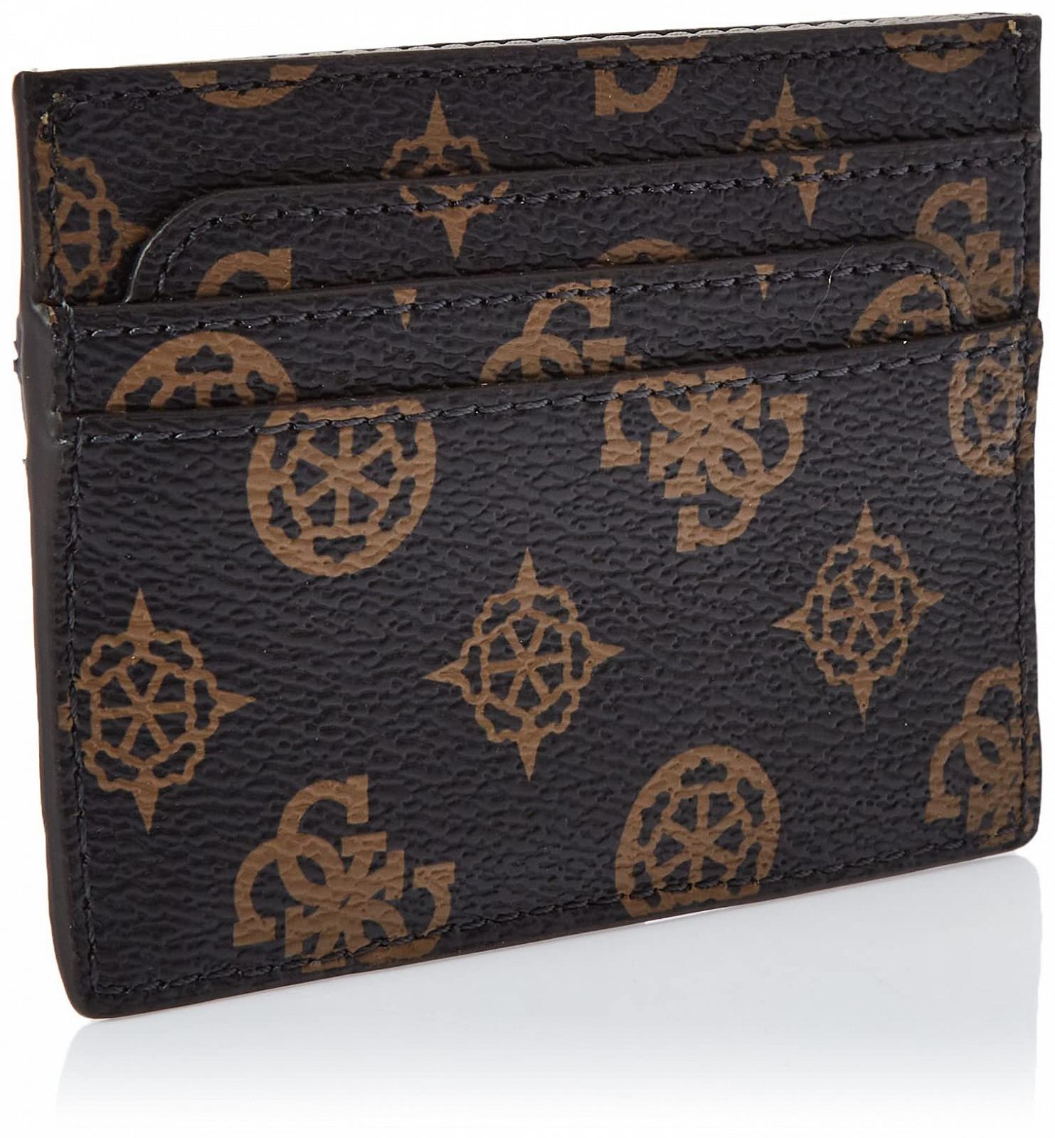 Гаманець для карток GUESS Laurel SLG Mocha logo, фото №2