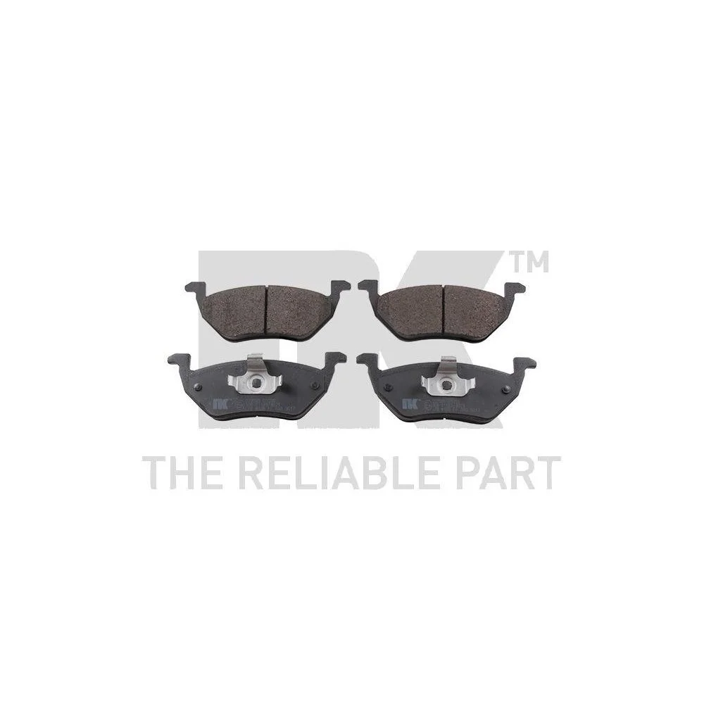 Комплект гальмівних колодок NK 222585 для FORD MAZDA задня вісь, фото №1