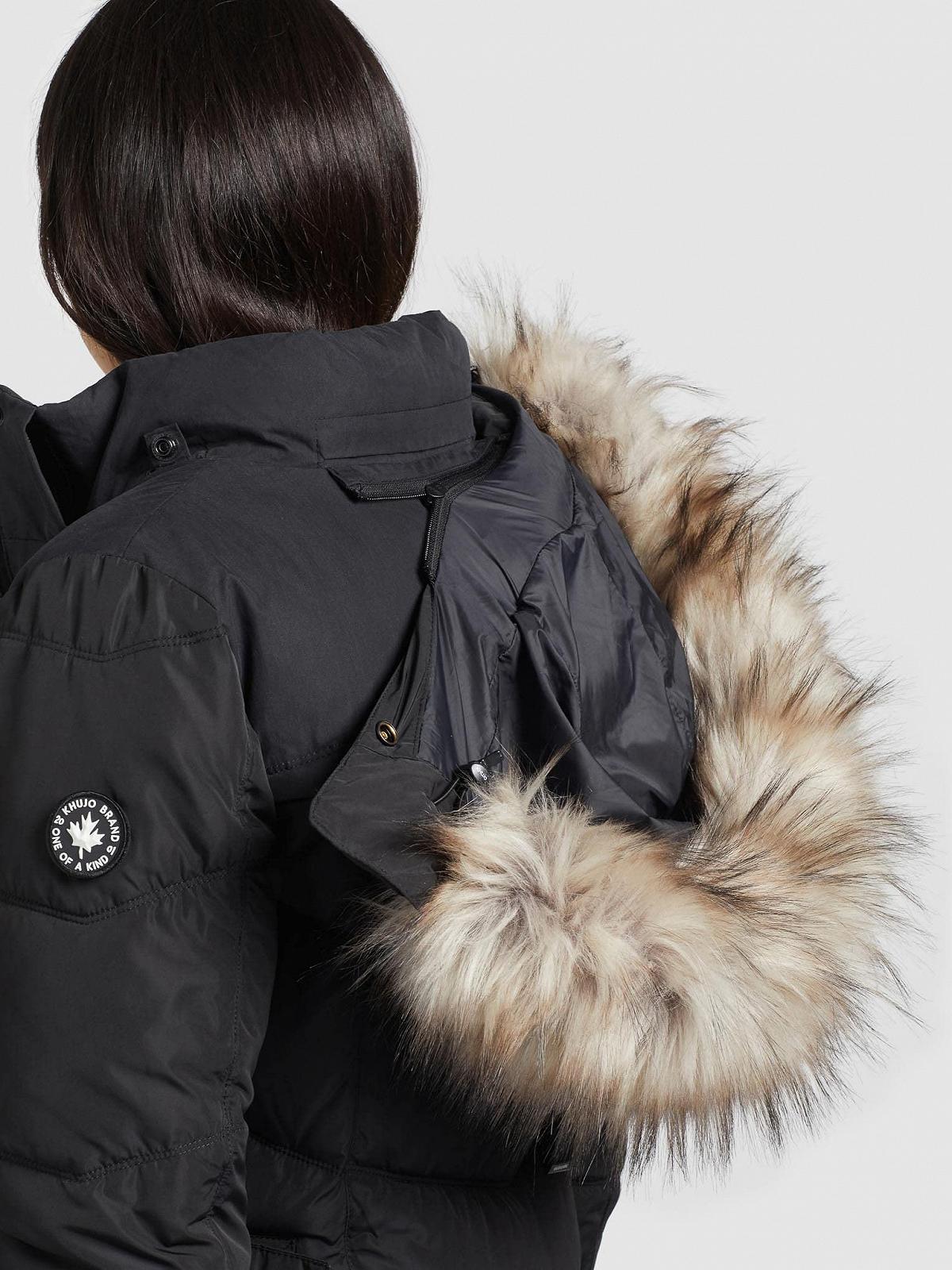 Пальто Khujo Lubeck Long5 Жіноче Утеплене з капюшоном, фото №8