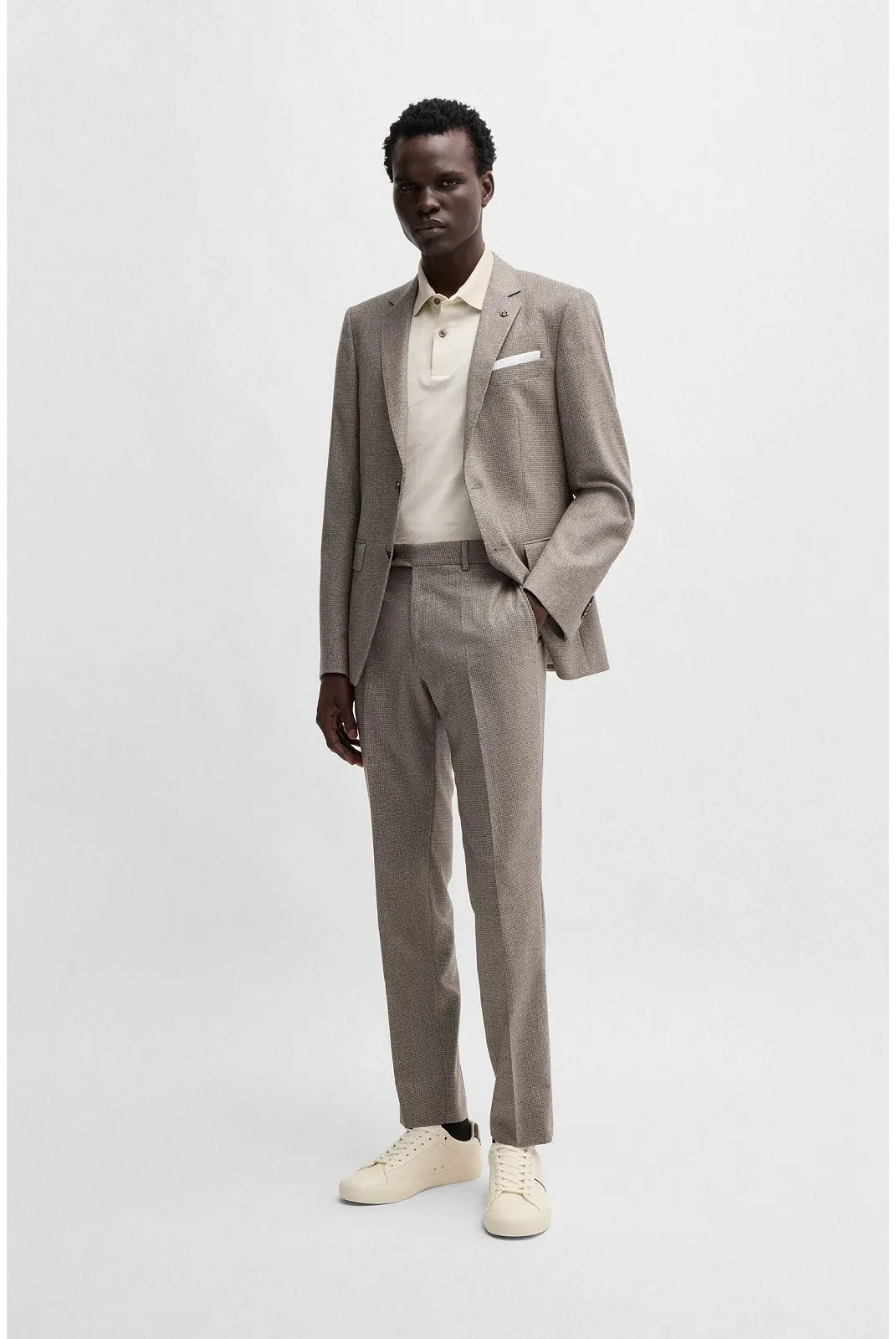 Кросівки BOSS Aiden Tenn Flpp Чоловічі на шнурівці, фото №3