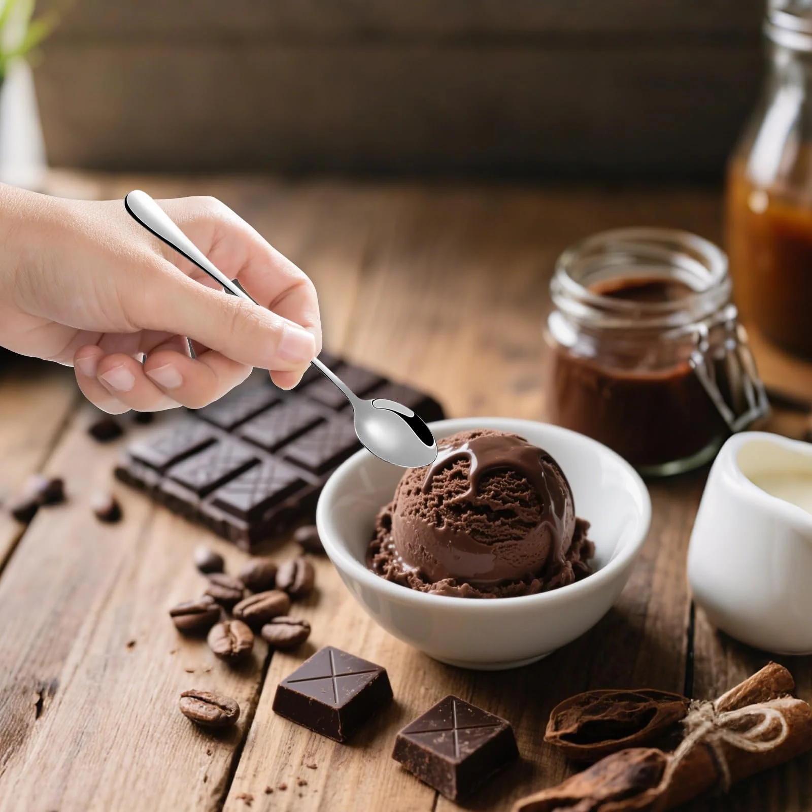 Ложка для лате макіато набір, фото №7