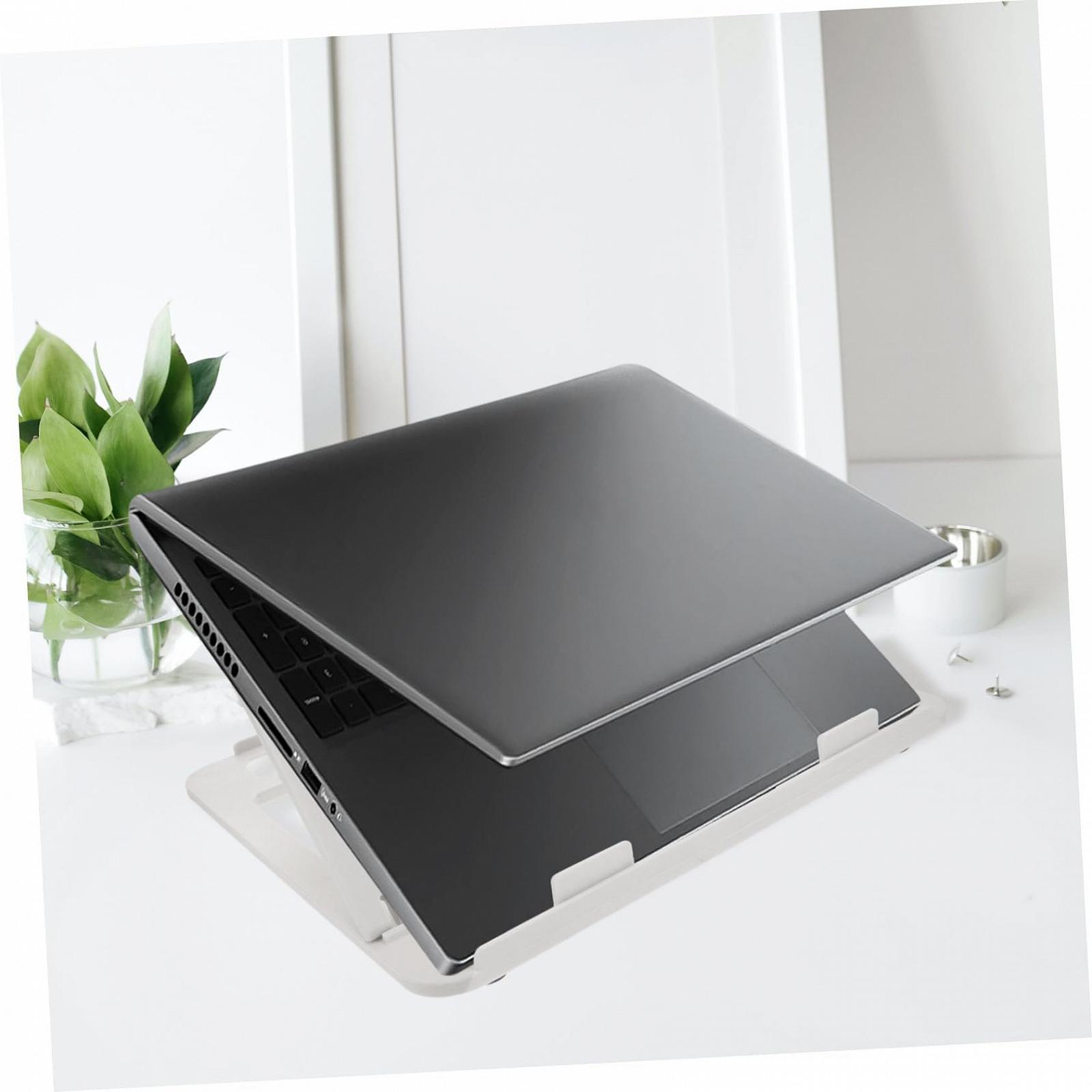 Підставка для ноутбука NOLITOY складана пластикова регульована портативна ергономічна для кращого комфорту, фото №3 Підставка для ноутбука NOLITOY складана пластикова регульована портативна ергономічна для кращого комфорту, фото №3