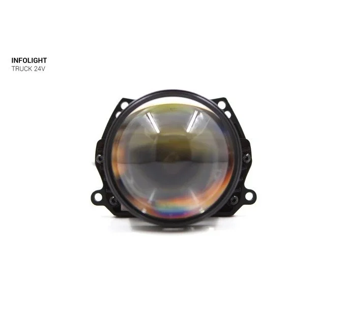 Світлодіодні лінзи Bi-LED Infolight Truck Lense 24V, фото №2