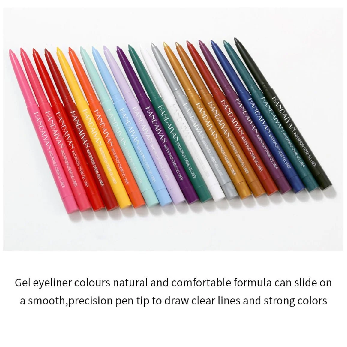 Набір олівців для очей Colourful Матові Блискучі, фото №3 Набір олівців для очей Colourful Матові Блискучі, фото №3