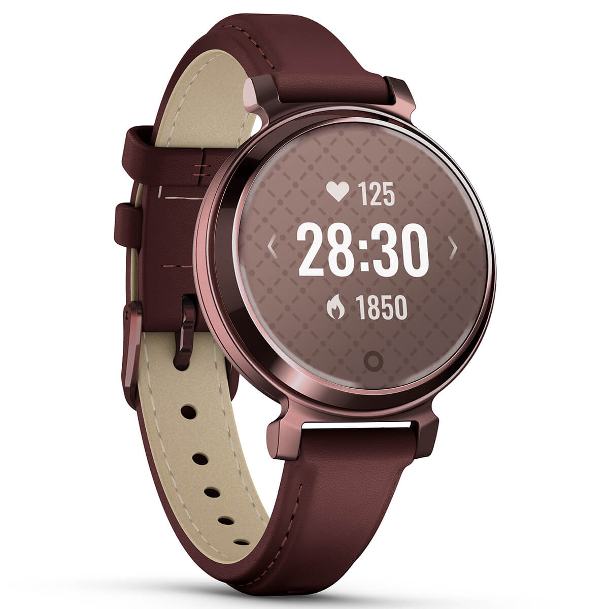 Garmin Lily 2 Classic Dark Bronze with Mulberry Leather Band (010-02839-03), фото №3