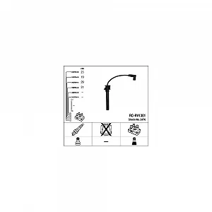 Комплект проводів запалювання NGK 2476 для BMW CHRYSLER DODGE MINI - Фото 1