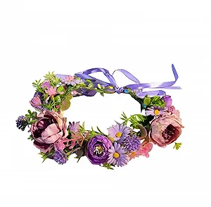 Венок для волос Boho Цветок - Фото 1
