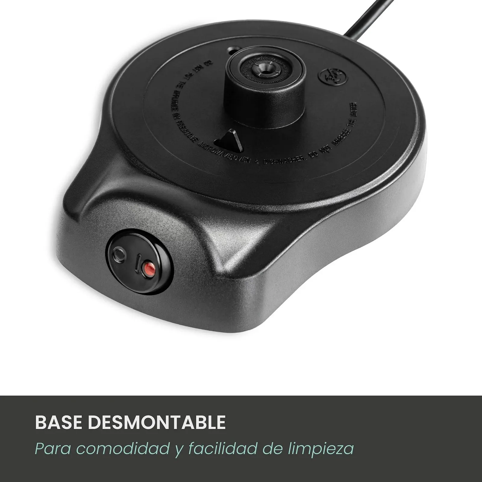 Электрическая кофеварка мока Jocca 6 чашек 360° Base Black, фото №5