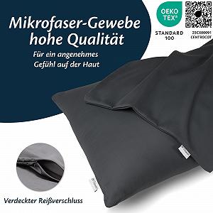 Набор наволочек 2 шт Microfibre Premium 40 x 80 см synthetic.ua - Фото 1
