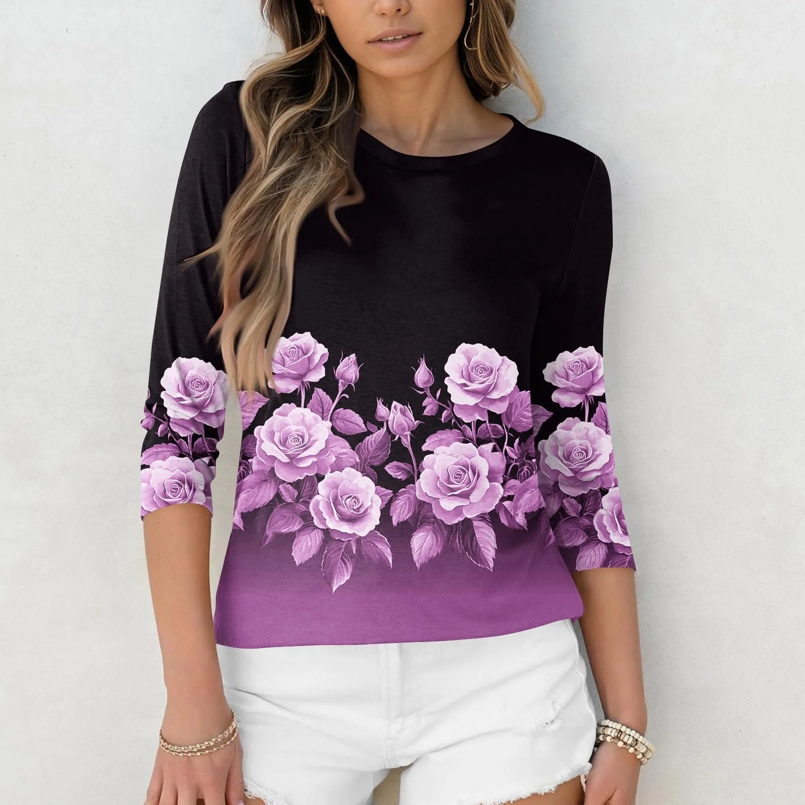 Жіноча толстовка Generisch з рукавом 3/4, фото №5 Жіноча толстовка Generisch з рукавом 3/4, фото №5