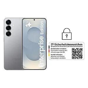 Смартфон Samsung Galaxy S25 Enterprise Edition AI 12 GB RAM 256 GB Memory Silver Shadow synthetic.ua - Фото 1