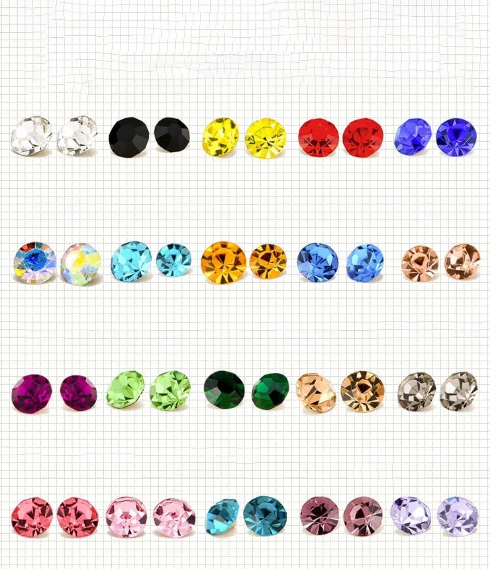 Стразы для ногтей 4 мм Royal, набор 1440 шт., фото №3