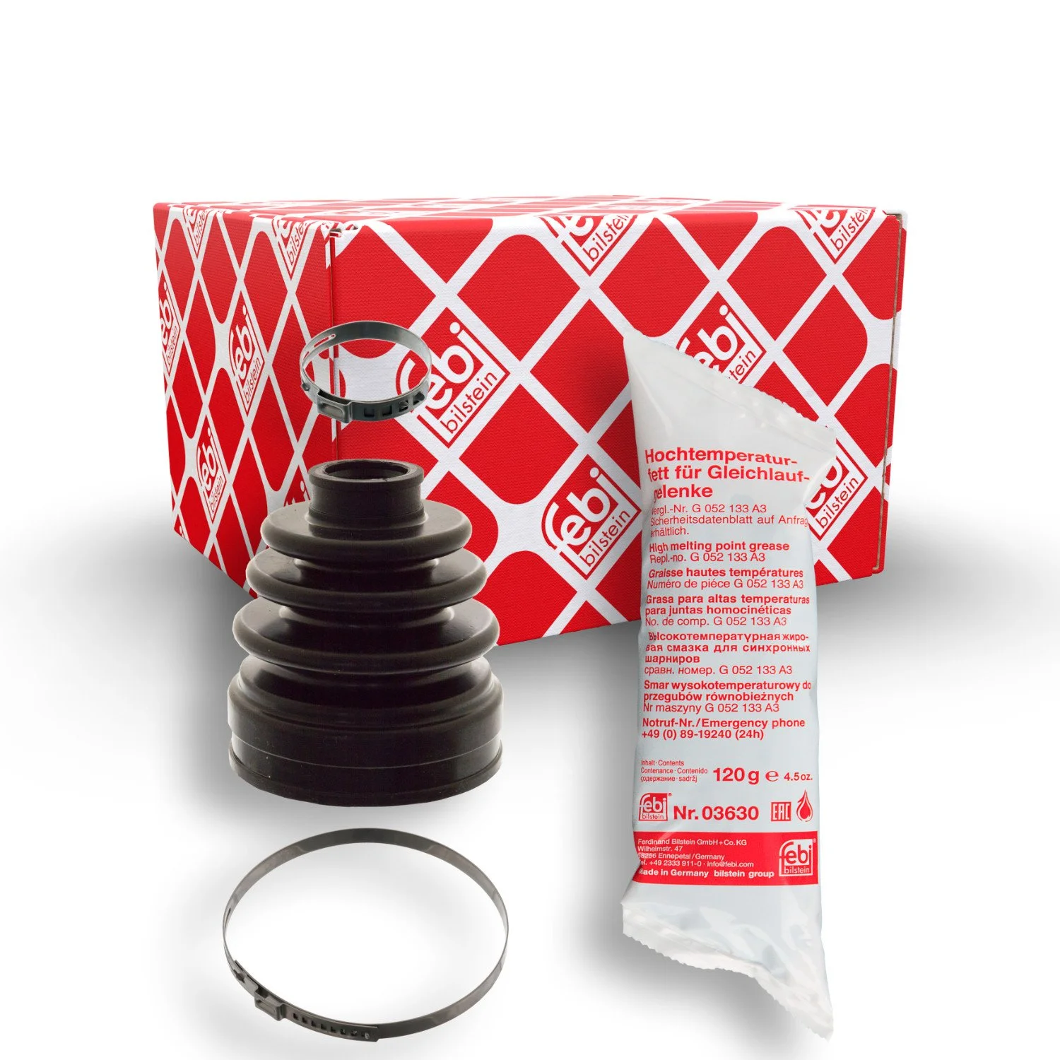 Комплект пильовика приводного вала FEBI BILSTEIN 101857 для NISSAN з боку коробки передач, фото №1