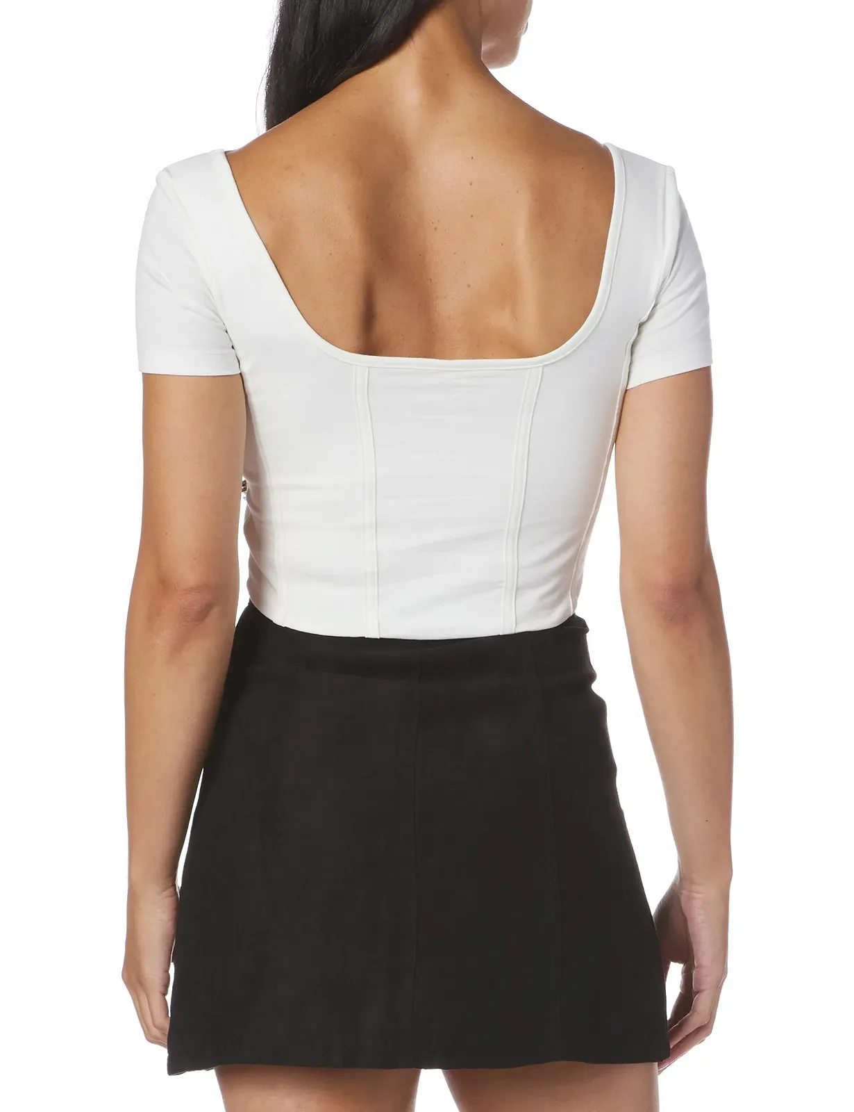 Топ GUESS Eco Ruth Active, Макадамія, маленький, фото №2